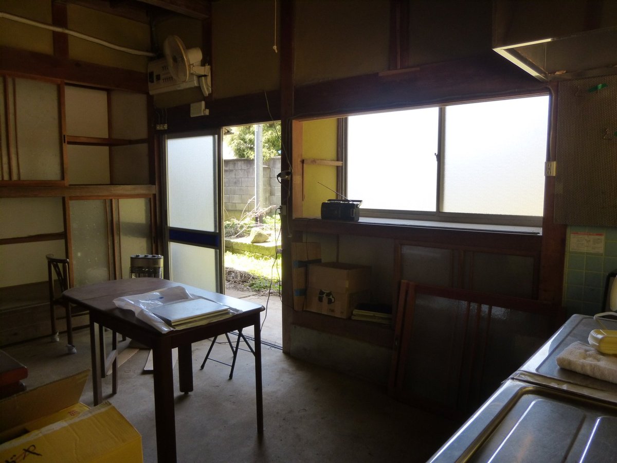昔ながらの台所