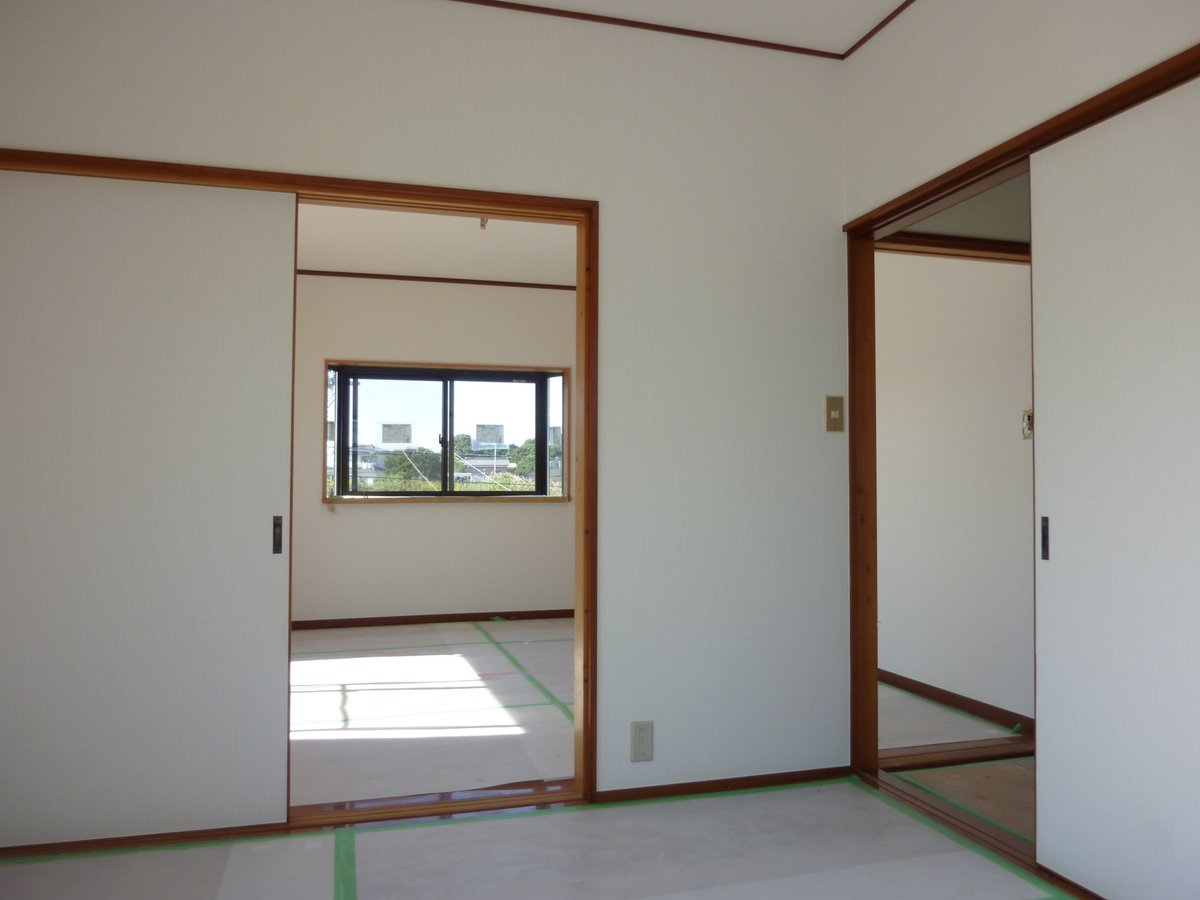 仕上げた部屋