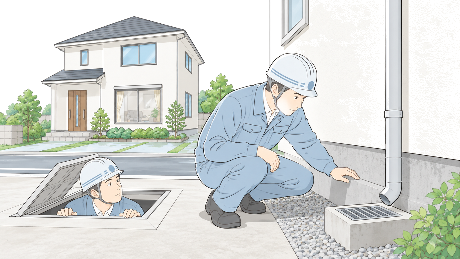 専門の職人が、それぞれの持ち場を確認