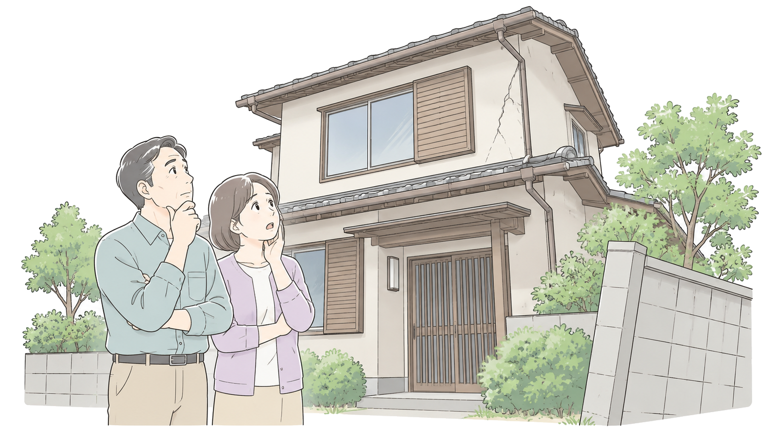 古い家の耐震性や水害が気になる